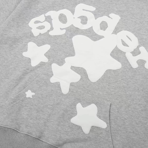 Gray and Yellow Star Hoodies - Picture 2 of 9